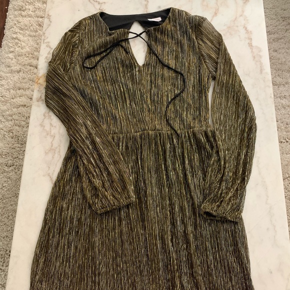 Gold and Black Dress - Picture 2 of 6